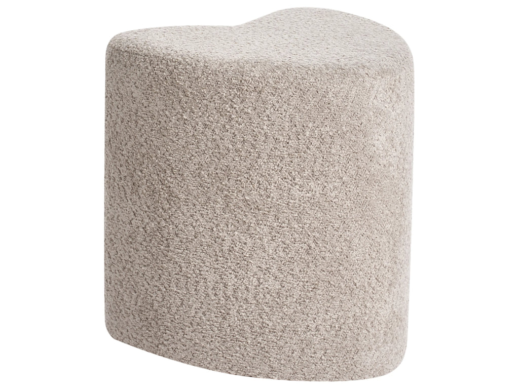  Pouffe SCOTIA Chenille Light Brown