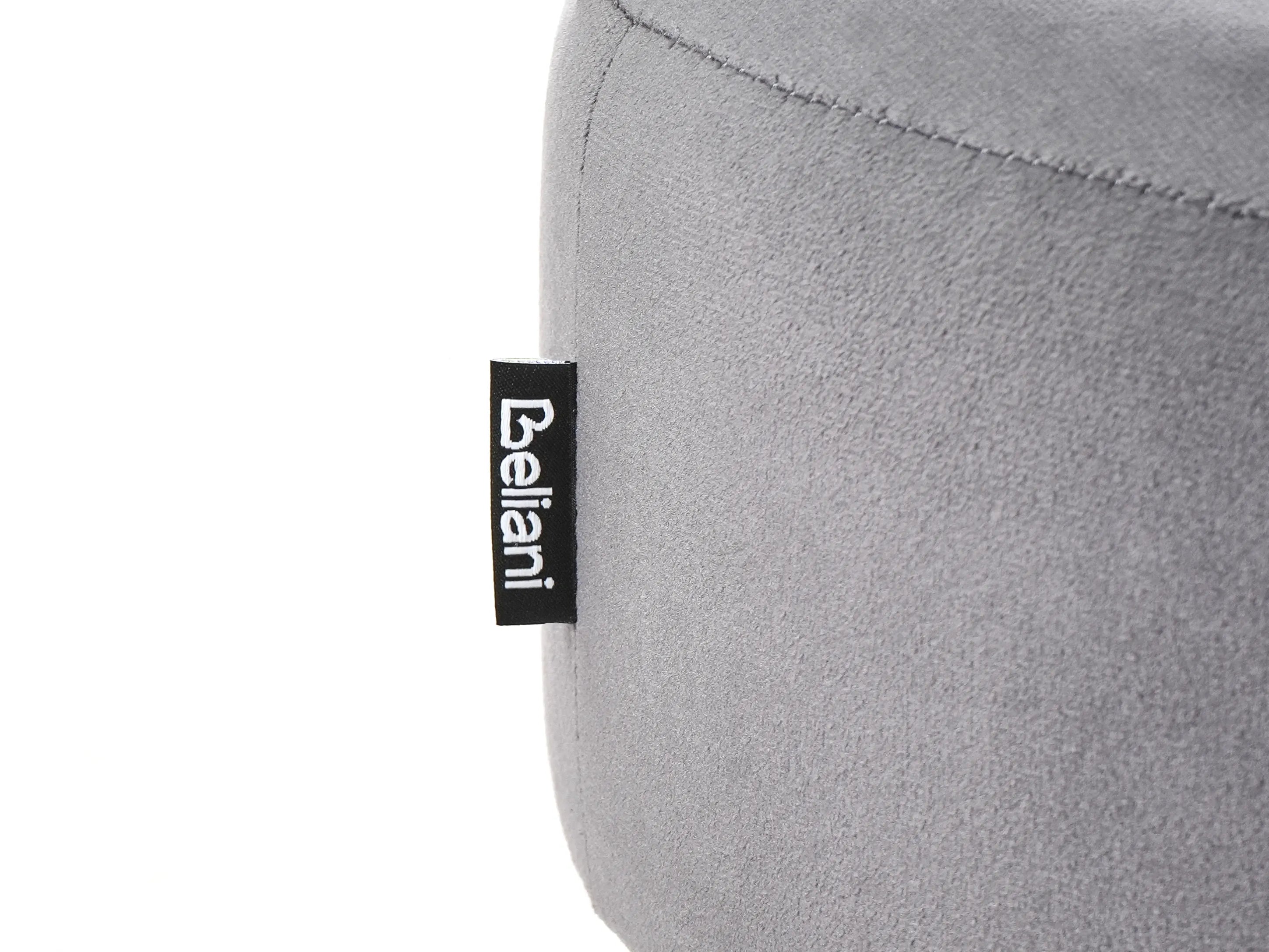  Footstool DELCO Velvet Grey