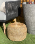  Pouffe HAIPHONG Seagrass Beige