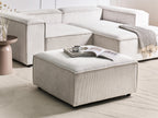  Ottoman ARDAL Corduroy Off-White
