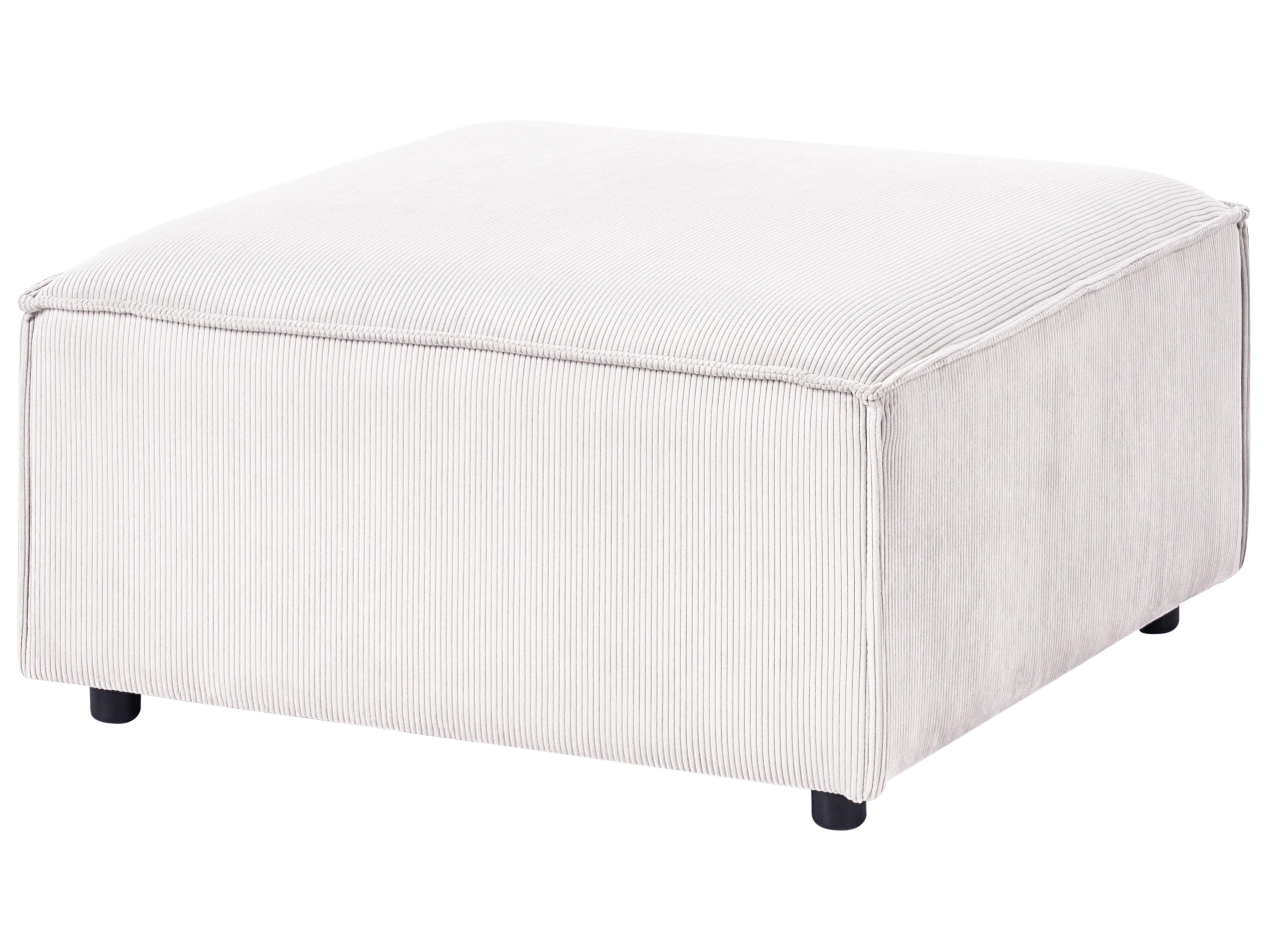  Ottoman ARDAL Corduroy Off-White