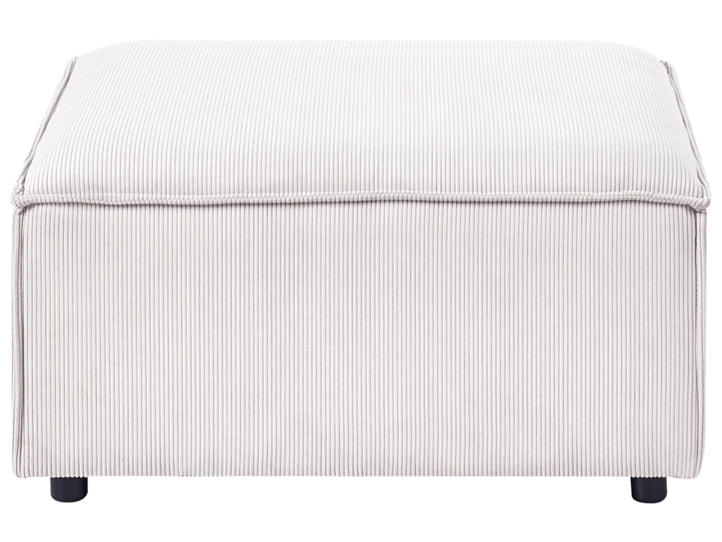  Ottoman ARDAL Corduroy Off-White