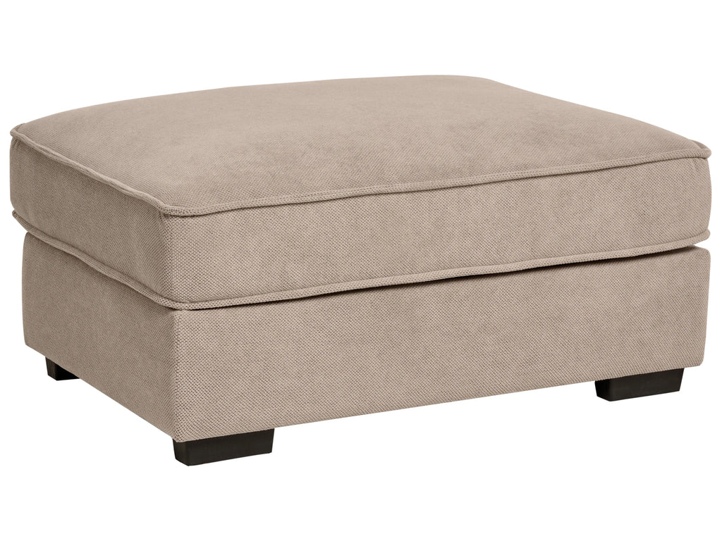  Ottoman KOLDING Fabric Taupe