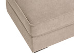  Ottoman KOLDING Fabric Taupe