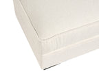  Ottoman KOLDING Boucle Light Beige