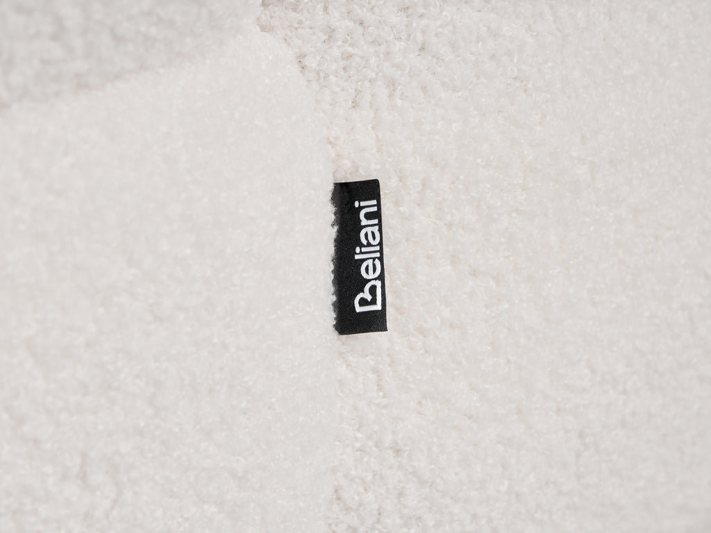  Pouffe CALIENTE Boucle Off-White