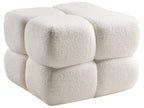  Pouffe CALIENTE Boucle Off-White