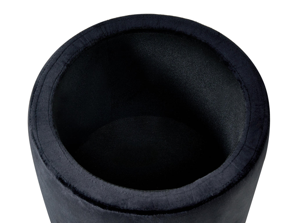  Storage Pouffe WENONA Velvet Black