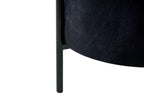 Storage Pouffe WENONA Velvet Black