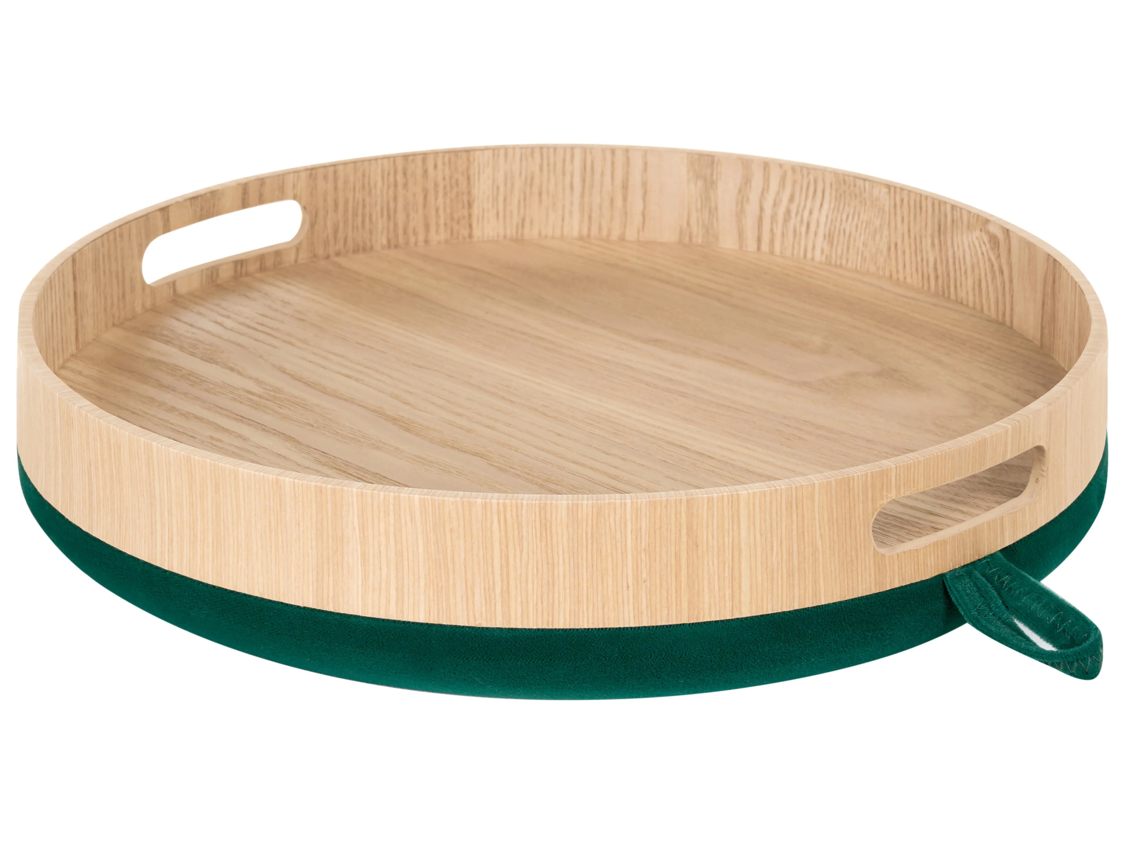  Storage Stool NEELY Velvet Emerald Green
