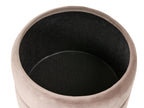  Storage Pouffe ELGIN Velvet Taupe