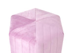  Pouffe MURIETTA Velvet Light Violet