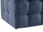  Storage Ottoman MICHIGAN Velvet Dark Blue