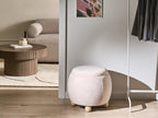  Storage Pouffe ANNABELLA Boucle Light Beige