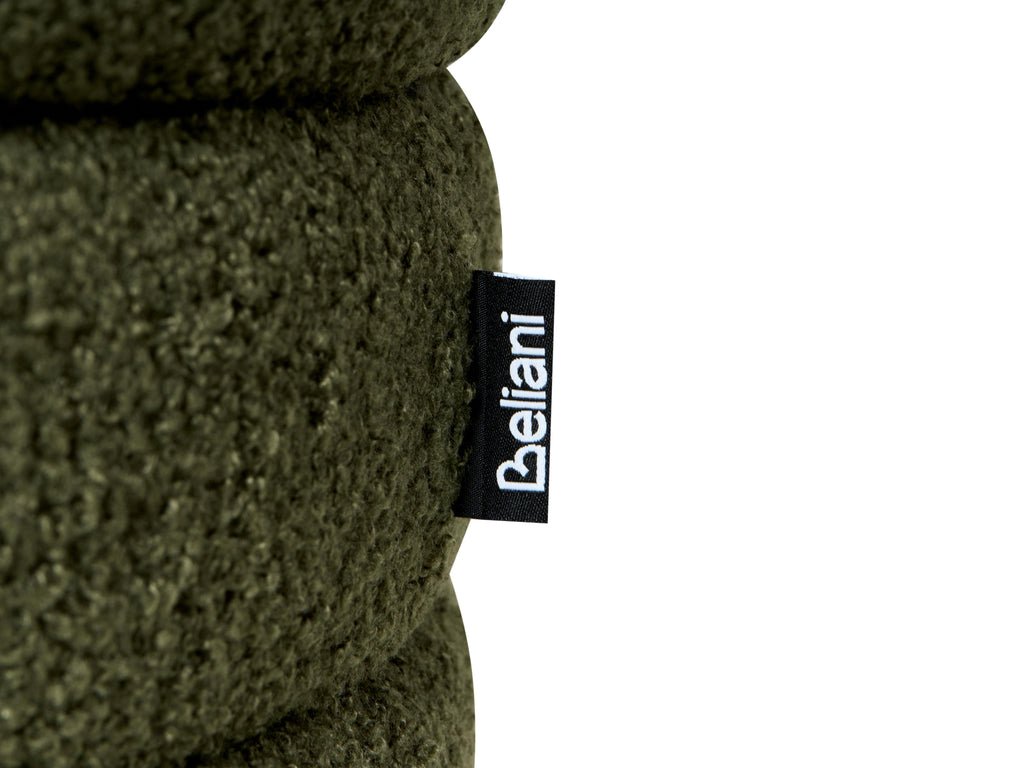  Pouffe CHILLY Boucle Green