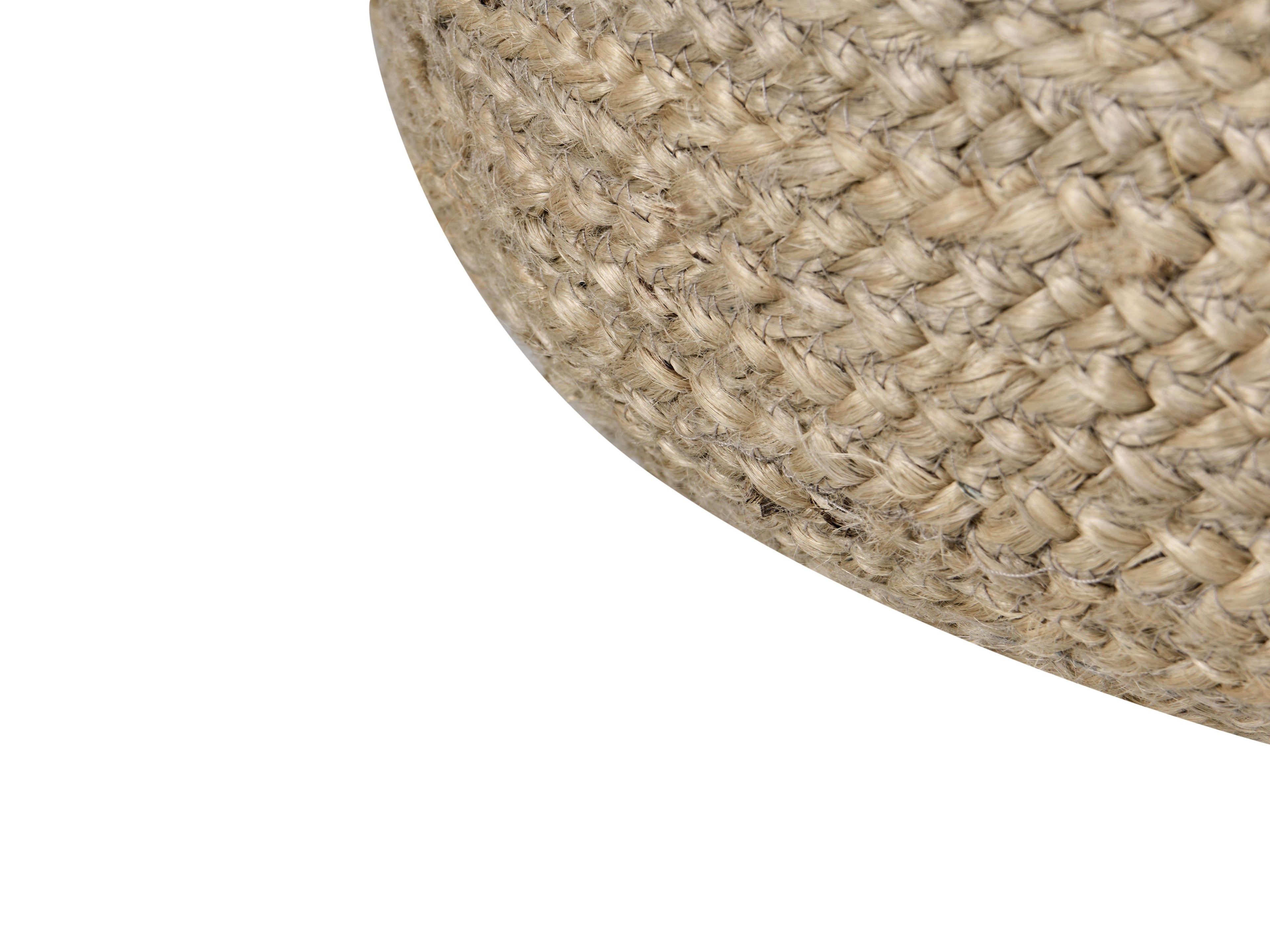  Pouffe DUKI Jute Taupe