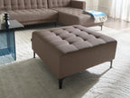  Ottoman ABERDEEN Fabric Taupe