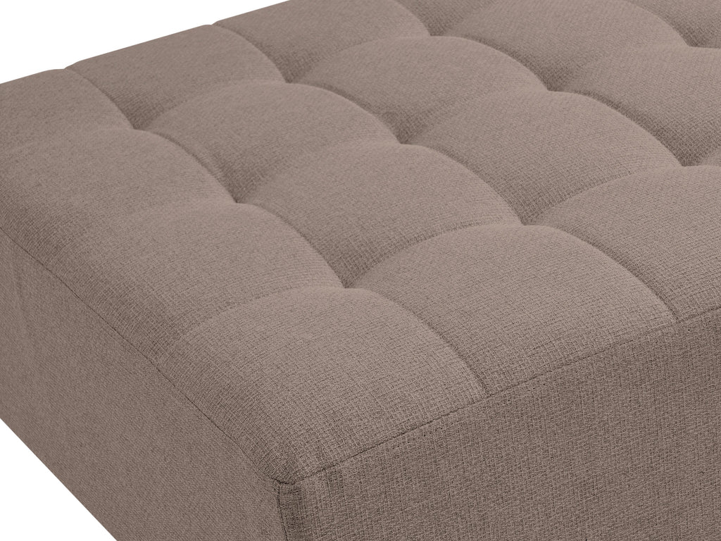  Ottoman ABERDEEN Fabric Taupe