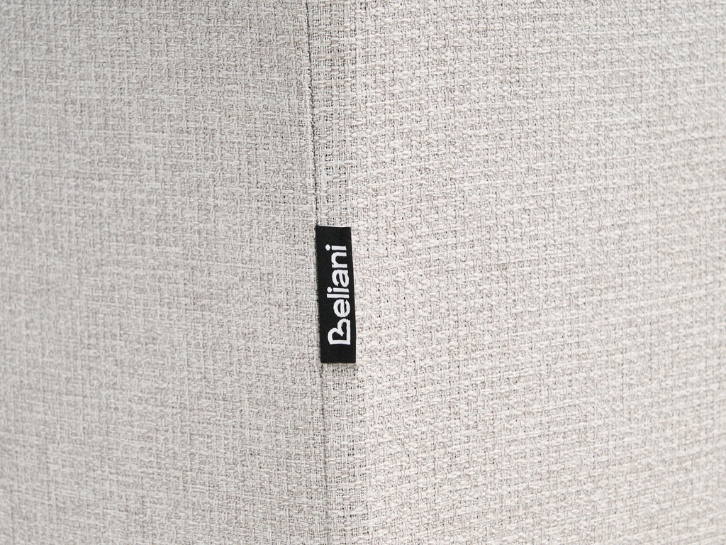  Ottoman ABERDEEN Fabric Light Grey