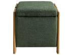  Storage Pouffe EDLAND Fabric Green