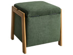  Storage Pouffe EDLAND Fabric Green