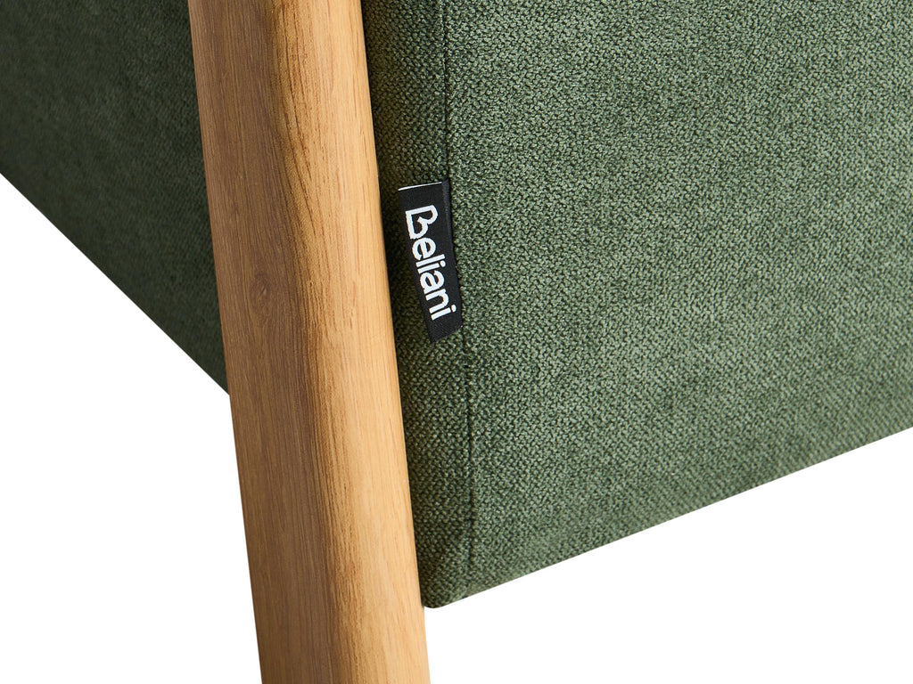  Storage Pouffe EDLAND Fabric Green