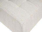  Ottoman ABERDEEN Fabric Off-White