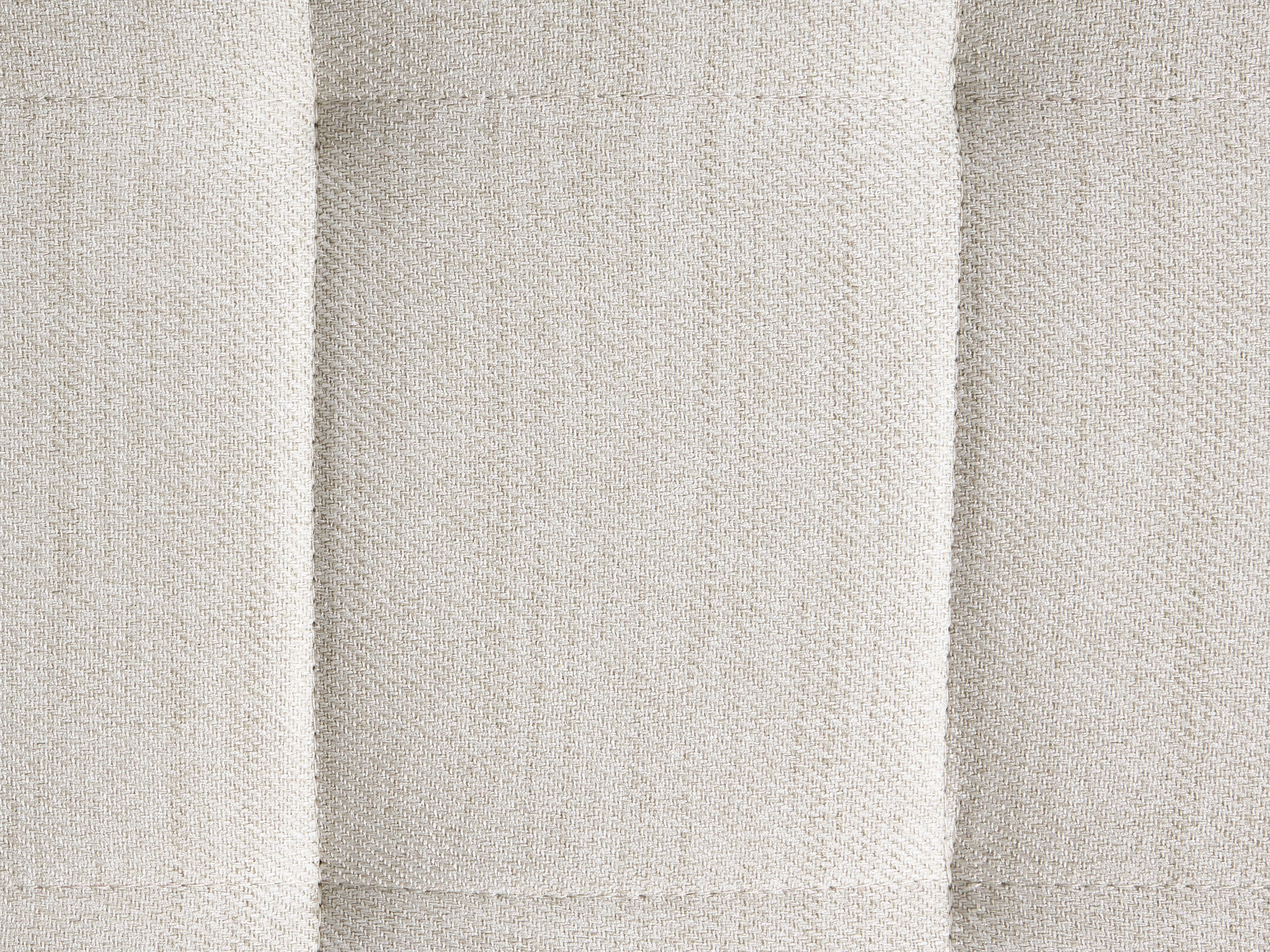  Ottoman ABERDEEN Fabric Off-White
