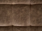  Ottoman ABERDEEN Faux Leather Brown