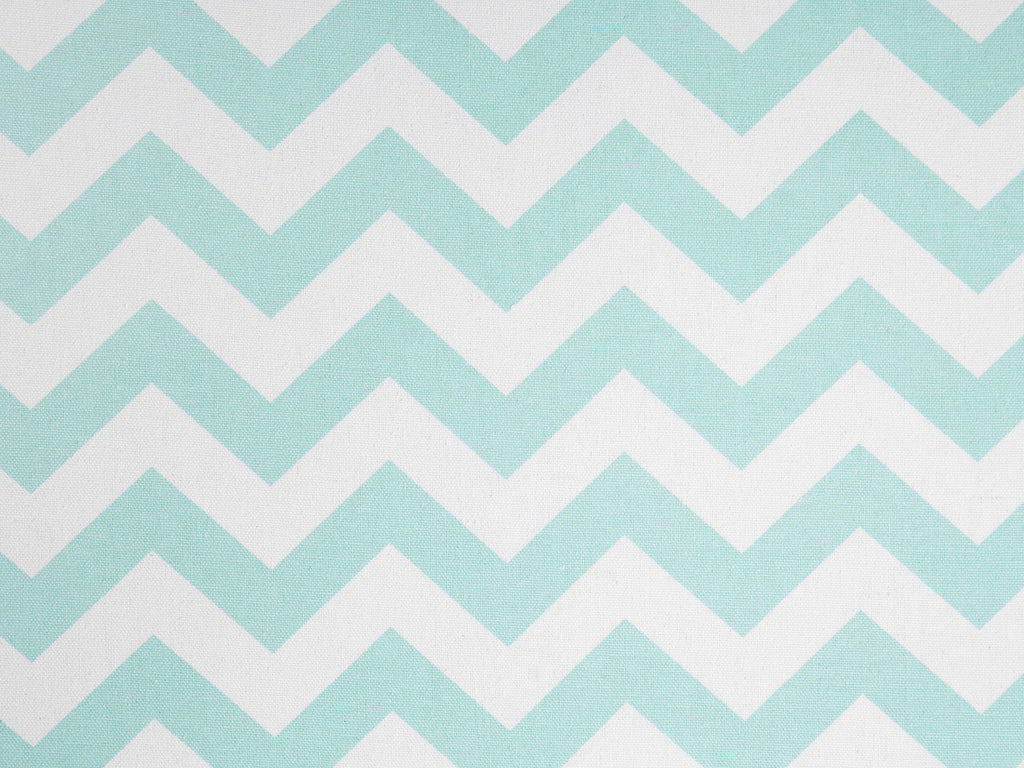  Footstool MANTEO Cotton Mint Green