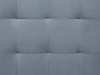  Storage Ottoman MICHIGAN Velvet Light Grey
