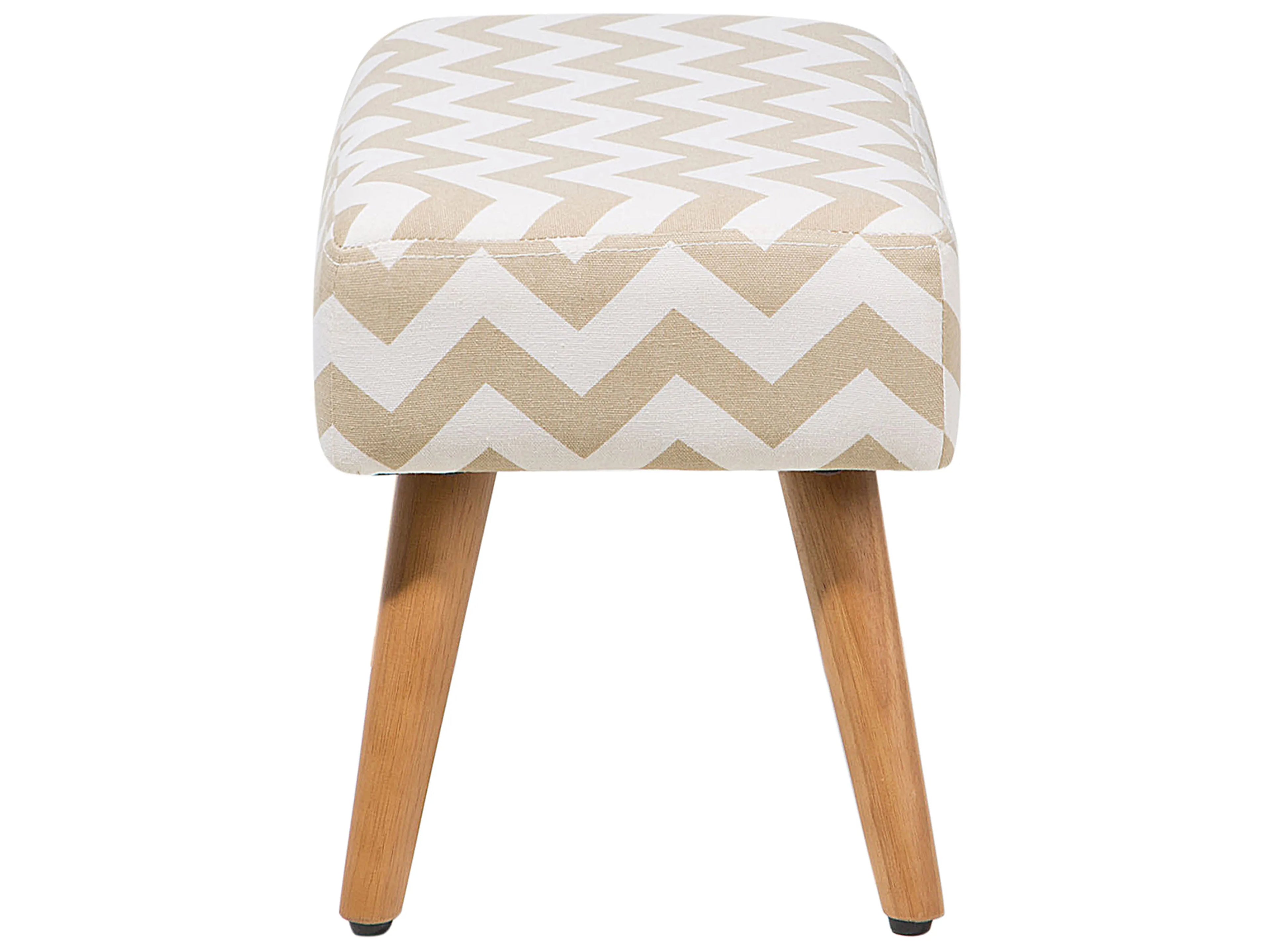  Footstool TAKOMA Cotton Beige