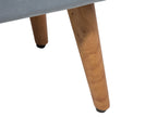  Footstool TAKOMA Velvet Grey