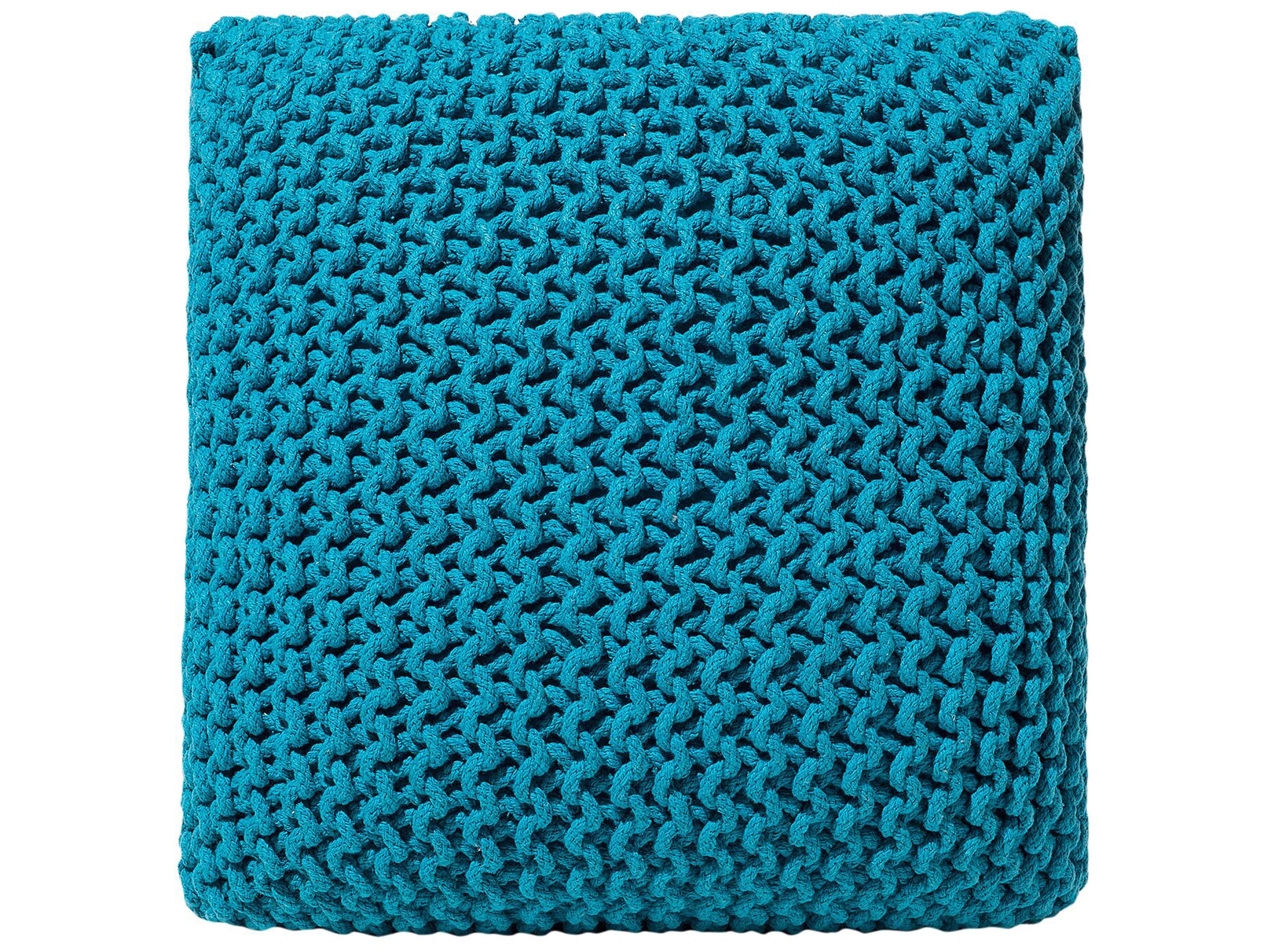  Pouffe CONRAD Cotton Sea Blue