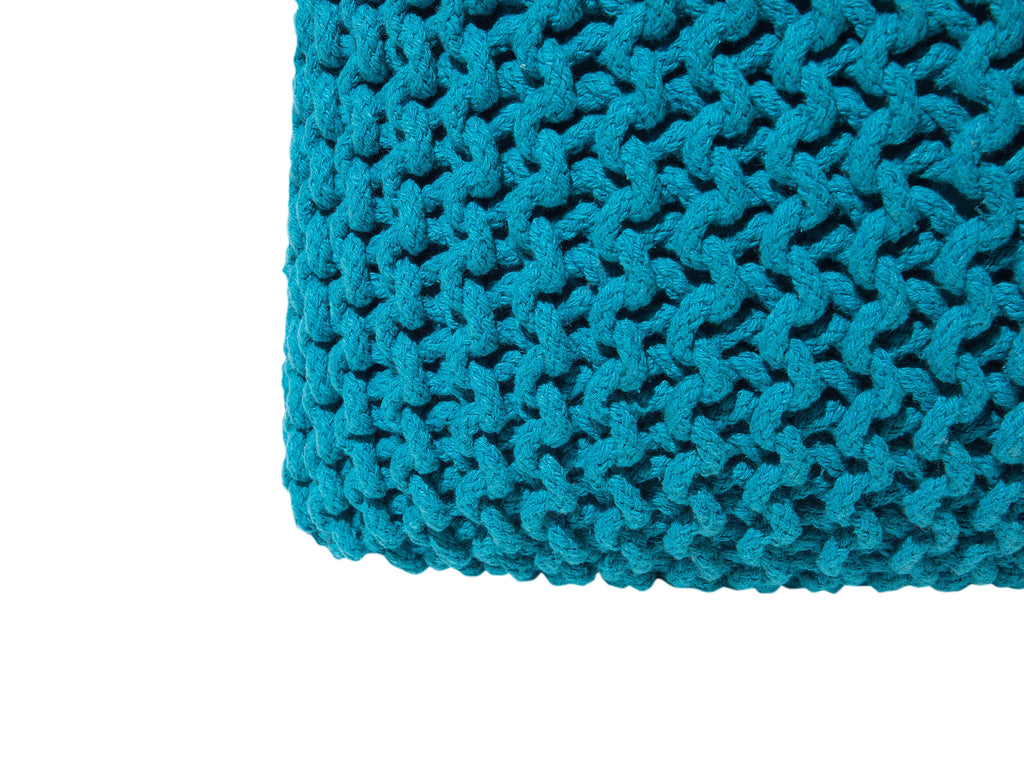  Pouffe CONRAD Cotton Sea Blue