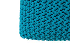  Pouffe CONRAD Cotton Sea Blue