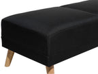  Ottoman FLORLI Fabric Black