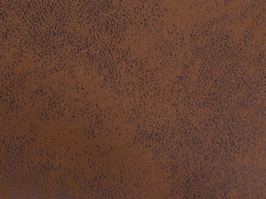  Storage Animal Stool COW Faux Leather Light Brown Cow