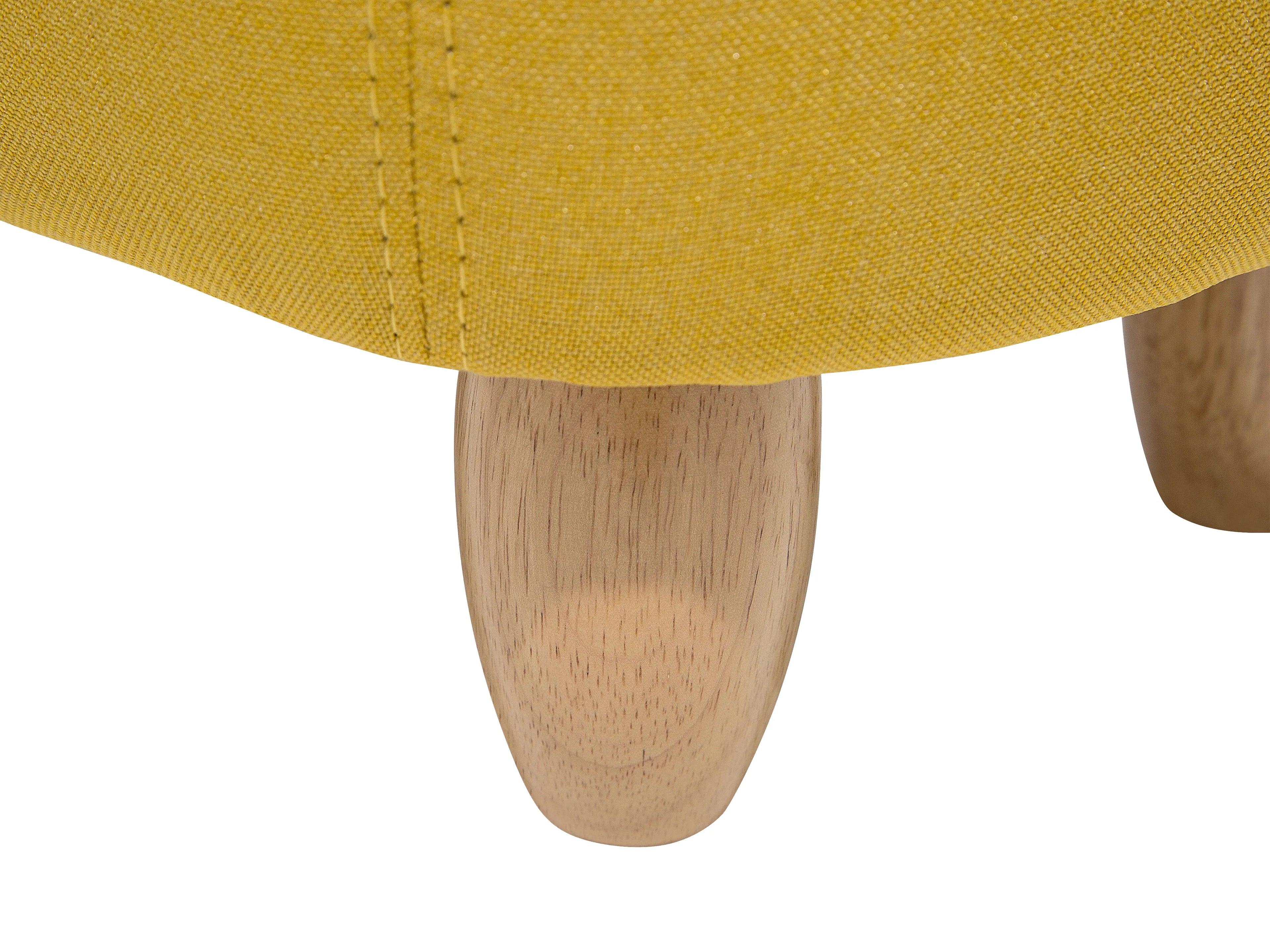  Animal Stool PIGGY Fabric Yellow Pig