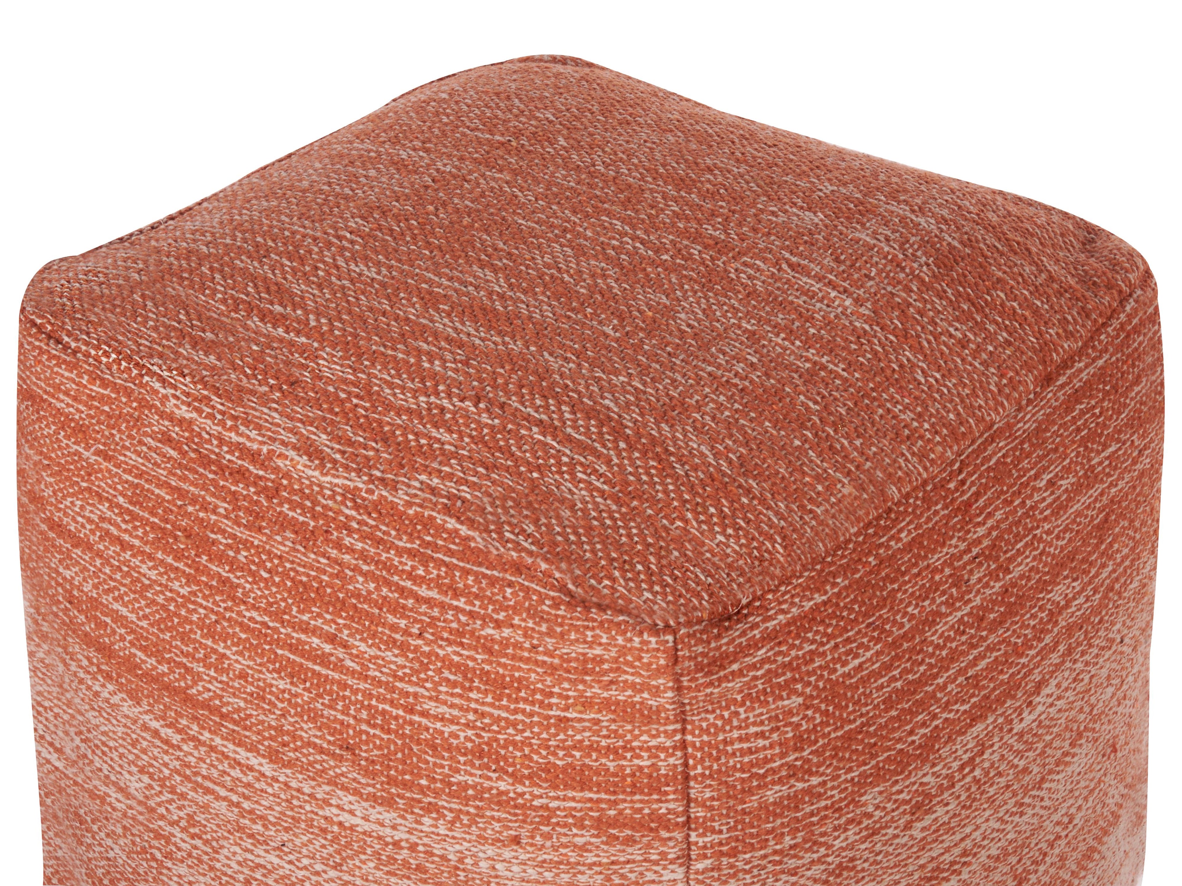  Pouffe HIRRI Cotton Orange