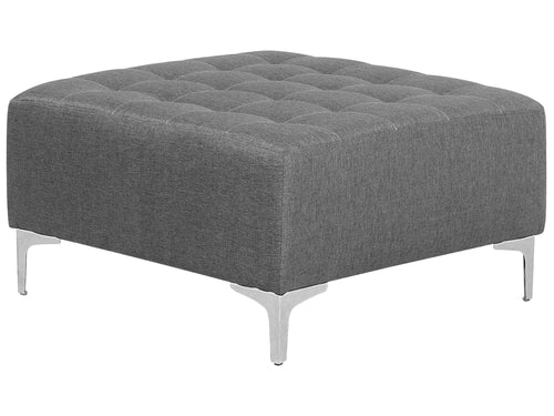  Ottoman ABERDEEN Fabric Grey