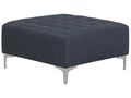  Ottoman ABERDEEN Fabric Dark Grey