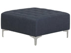  Ottoman ABERDEEN Fabric Dark Grey