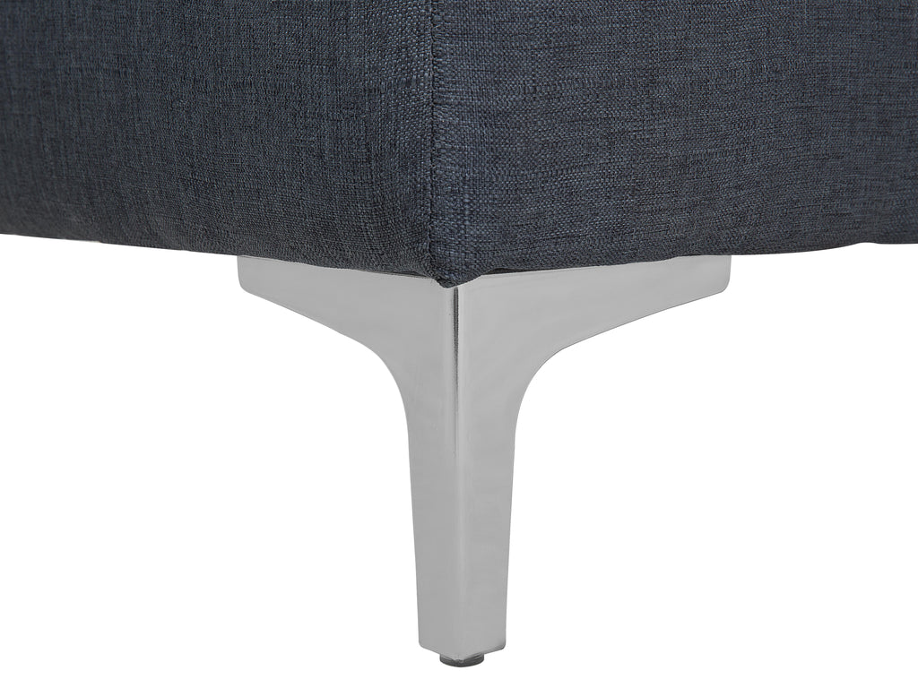  Ottoman ABERDEEN Fabric Dark Grey
