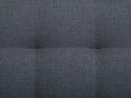  Ottoman ABERDEEN Fabric Dark Grey