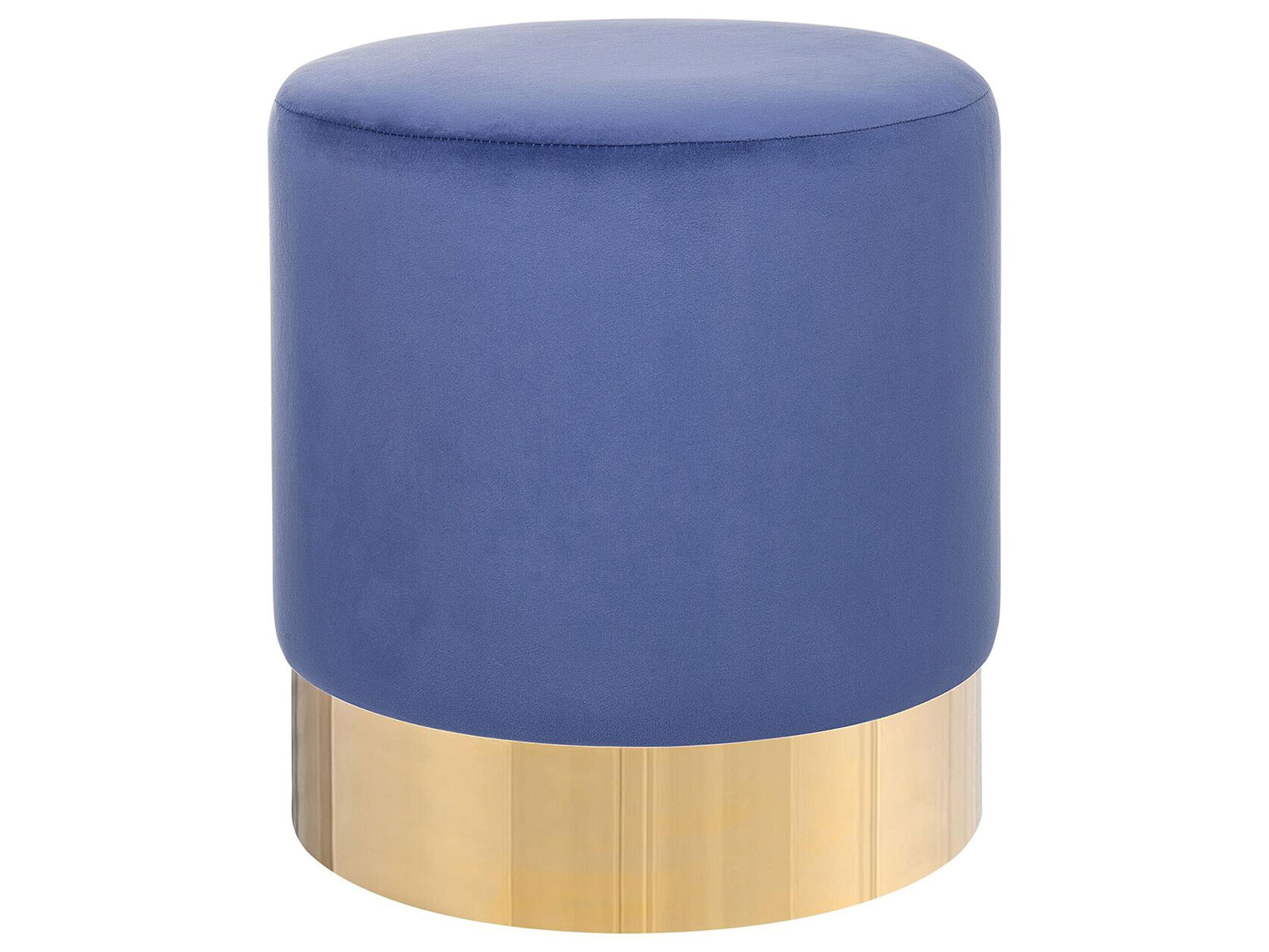  Pouffe SOPHIA Velvet Navy Blue