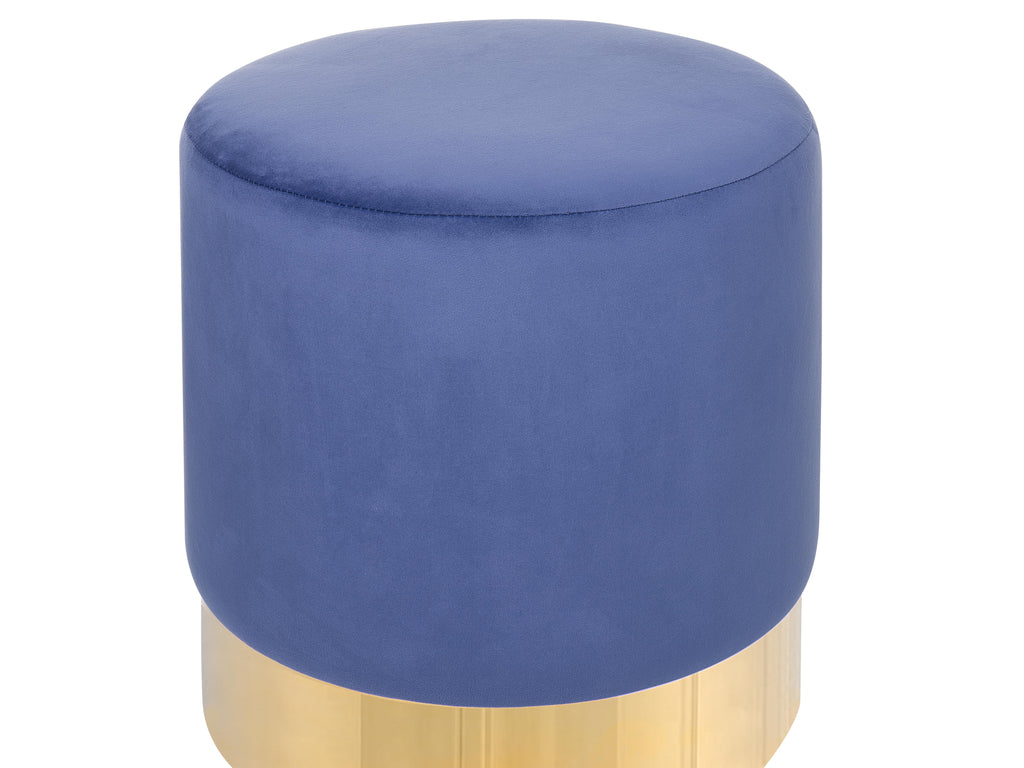  Pouffe SOPHIA Velvet Navy Blue