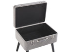  Storage Stool MALLARD Velvet Grey