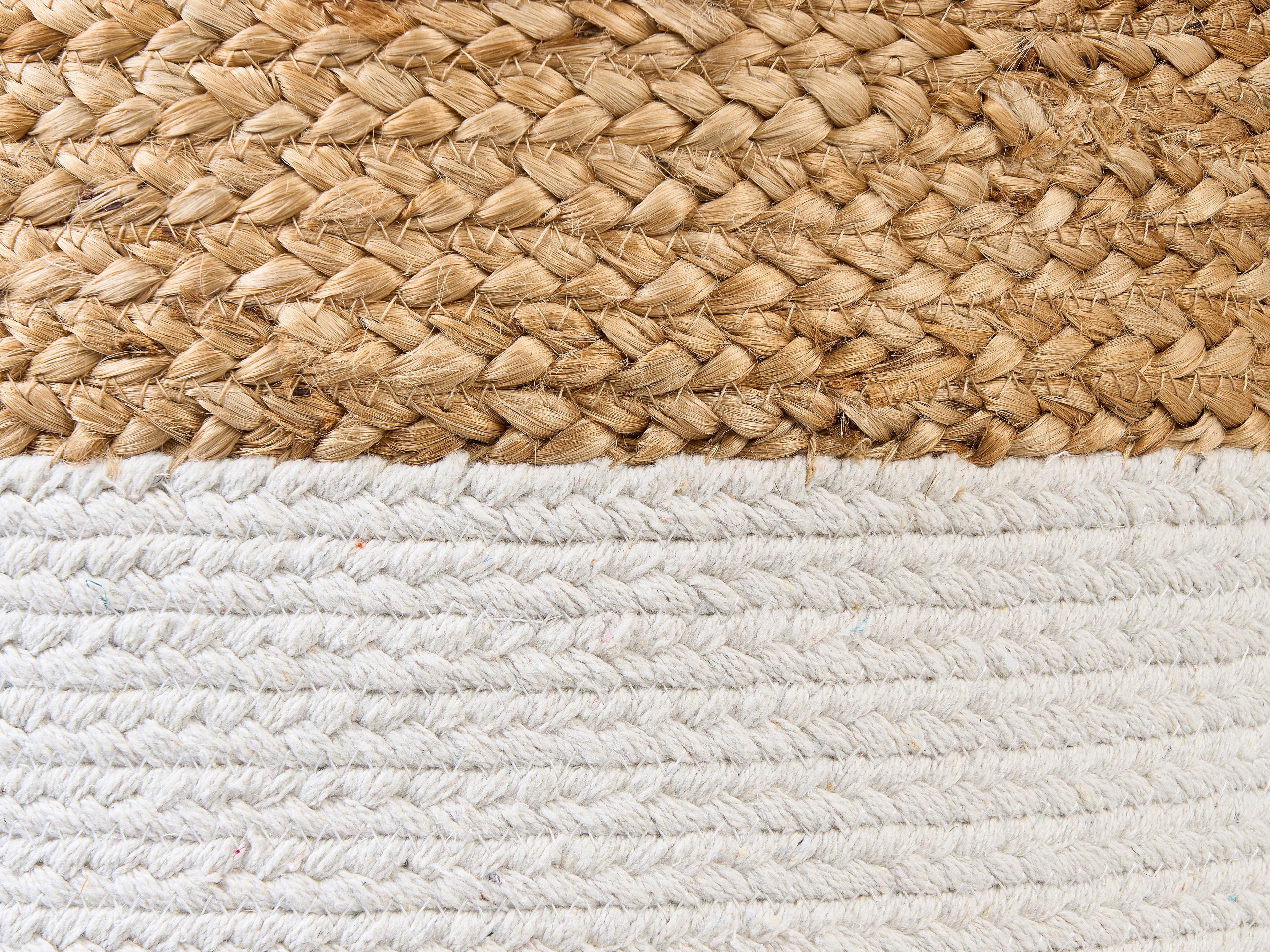  Pouffe DALAMA Jute White
