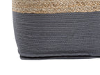  Pouffe KIRAMA Jute Dark Grey